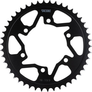 VORTEX Rear Sprocket - 46 Tooth - Black - Yamaha 435S-46