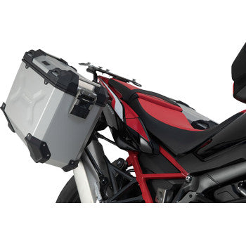SW-MOTECH TRAX ADV Aluminum Case System - Silver - Honda Africa Twin '19-'21 KFT.01.950.70001/S