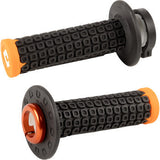 ODI Nomad Lock-On Grips - Off-Road - Black/Orange/Orange H36NDBO