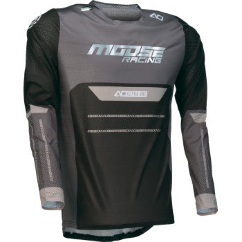 MOOSE OFFROAD Alpha One Jersey - Black/Gray - XS 2910-8296