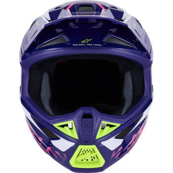 ALPINESTARS SM7 Helmet - Deed - Gloss Purple/Pink - XS 8302426-3142-XS