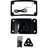 KODLIN USA License Plate Curved Mount Kit 3 Hole Black KUS20352