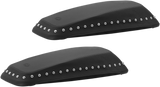 MUSTANG Saddlebag Lid Covers - Chrome Stud - '14-'19 FL 77623