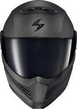 Scorpion EXO-OPEN BOX Covert Fx Carbon Full Face Helmet Matte Black 2XL CFC-0107