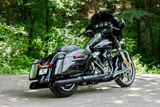 S&S CYCLE 4-1/2" Black MK45 Cutlass Performance Mufflers Glide  2017-2022	 550-1010