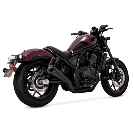 Vance & Hines HONDA 21-22 Rebel 1100 S/O Black Slip-On Exhaust