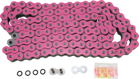 RK 525 Max X - Chain - 120 Links - Pink 525MAXX-120-PP