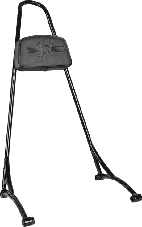 BURLY BRAND Tall Sissy Bar - Black B13-1506B