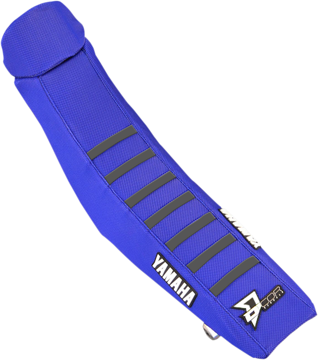 D'COR VISUALS Seat Cover - Blue/Gray - YZ '02-'21 30-50-130
