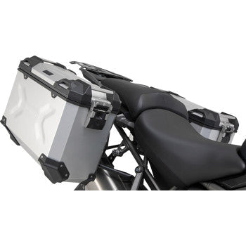 SW-MOTECH Adventure Luggage System - Silver - Triumph Tiger 1200 '12-'21 ADV.11.900.75000/S