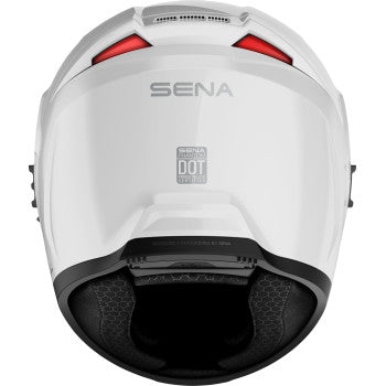 SENA Phantom Helmet - Gloss White - Medium PHANTOM-GW00M3
