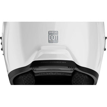 SENA Outrush 2 Mesh Helmet - Gloss White - Large OUTRUSH2-GW00L1