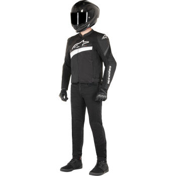ALPINESTARS T-GP Plus R v4 Airflow Jacket - Black/White - Small 3300624-12-S