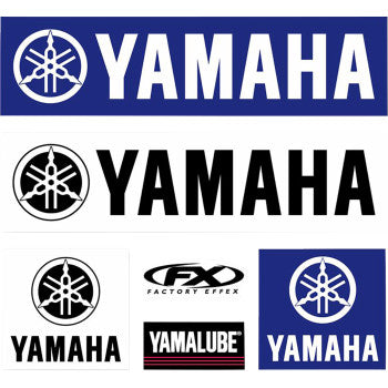 FACTORY EFFEX Jersey Iron-On Kit - Yamaha 28-82200
