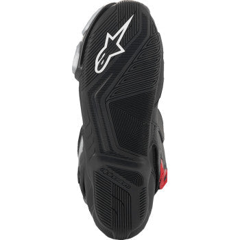 ALPINESTARS SMX-6 V3 Vented Boots - Black/Silver/Red - US 6.5/EU 40  2223225-199-40