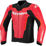 ALPINESTARS Jacket Lthr Gp Force Air Flo Rd/Rd Fl 54 3100326-3155-54