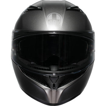IN STOCK open box AGV K3 Helmet - Mono - Matte Luna Gray - 2XL 2118381004-023-XXL