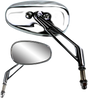 Parts Unlimited Billet Chrome Mirror 17045
