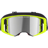 ALPINESTARS GOGGLES Goggle Supertech Corp Purple/Yl Mirror-Sil 5100326-3156
