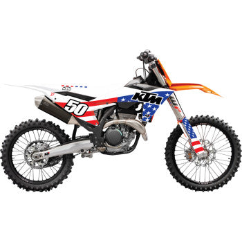 D'COR VISUALS Graphic Kit - USA KTM - SX/F 125-250 '25 20-30-301
