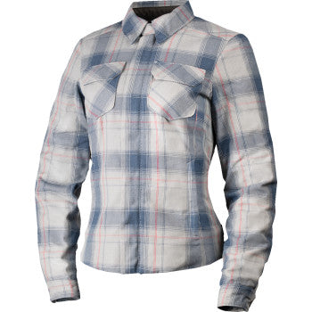 ICON Women's Fallblock Flannel™ Jacket - Gray - Small 2822-1848