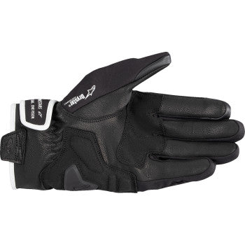 ALPINESTARS Glove Moblast Wp Blk/Wht 4xl 3520226-1340-4XL