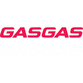 FACTORY EFFEX Die-Cut Decal - 3' - Gas Gas Red 28-94706