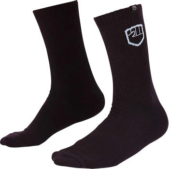 FIST HANDWEAR Crew Sock Icon Black Lg/Xl F-SC-01338-L/XL