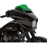 KLOCK WERKS Kolor Flare™ Windshield - 6-1/2" - Green - FLHX KWW-01-0744