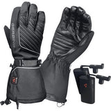 GERBING HEATED CLOTHING Women's 7 V Atlas Ultra-Flex Battery Heated Gloves - Black - XS GER-AFGV-7V-W-XS