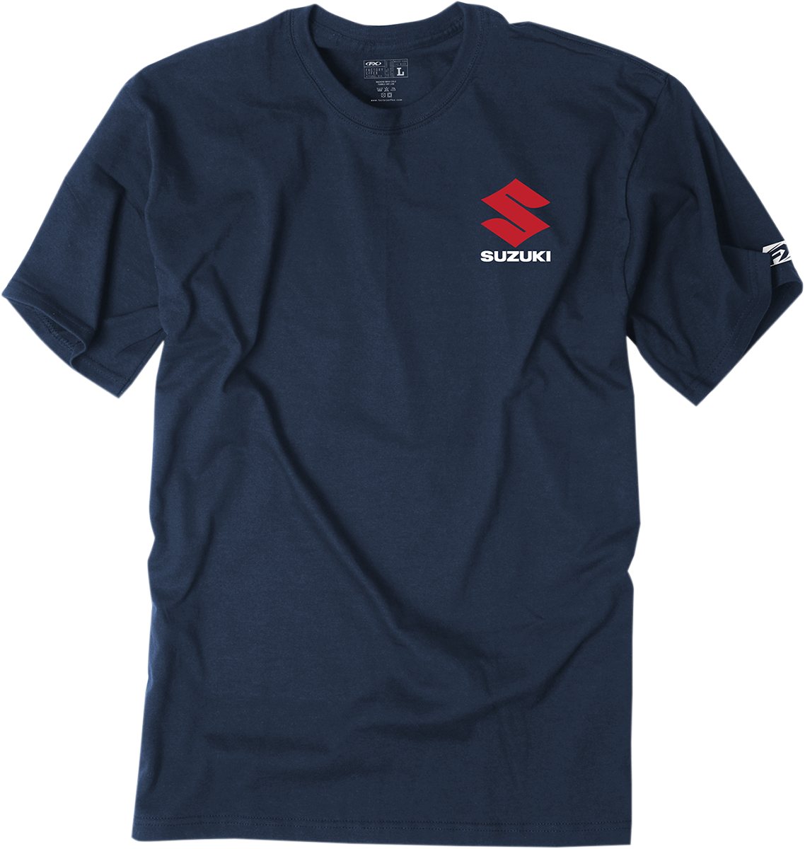 FACTORY EFFEX Suzuki Shutter T-Shirt - Navy - 2XL 20-87408