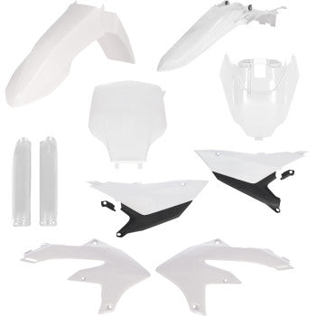 ACERBIS Plastic Kit Full Yz450f White/Black 2988231035