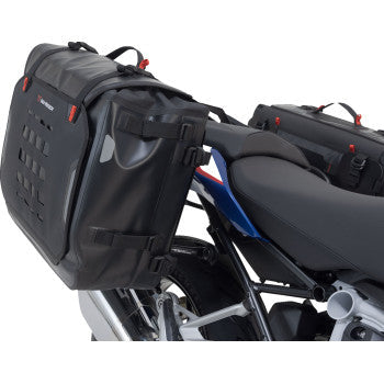 SW-MOTECH SysBag Side Bag System - Black - BMW R1200R/R1250R '14-'24 BC.SYS.07.573.21000B