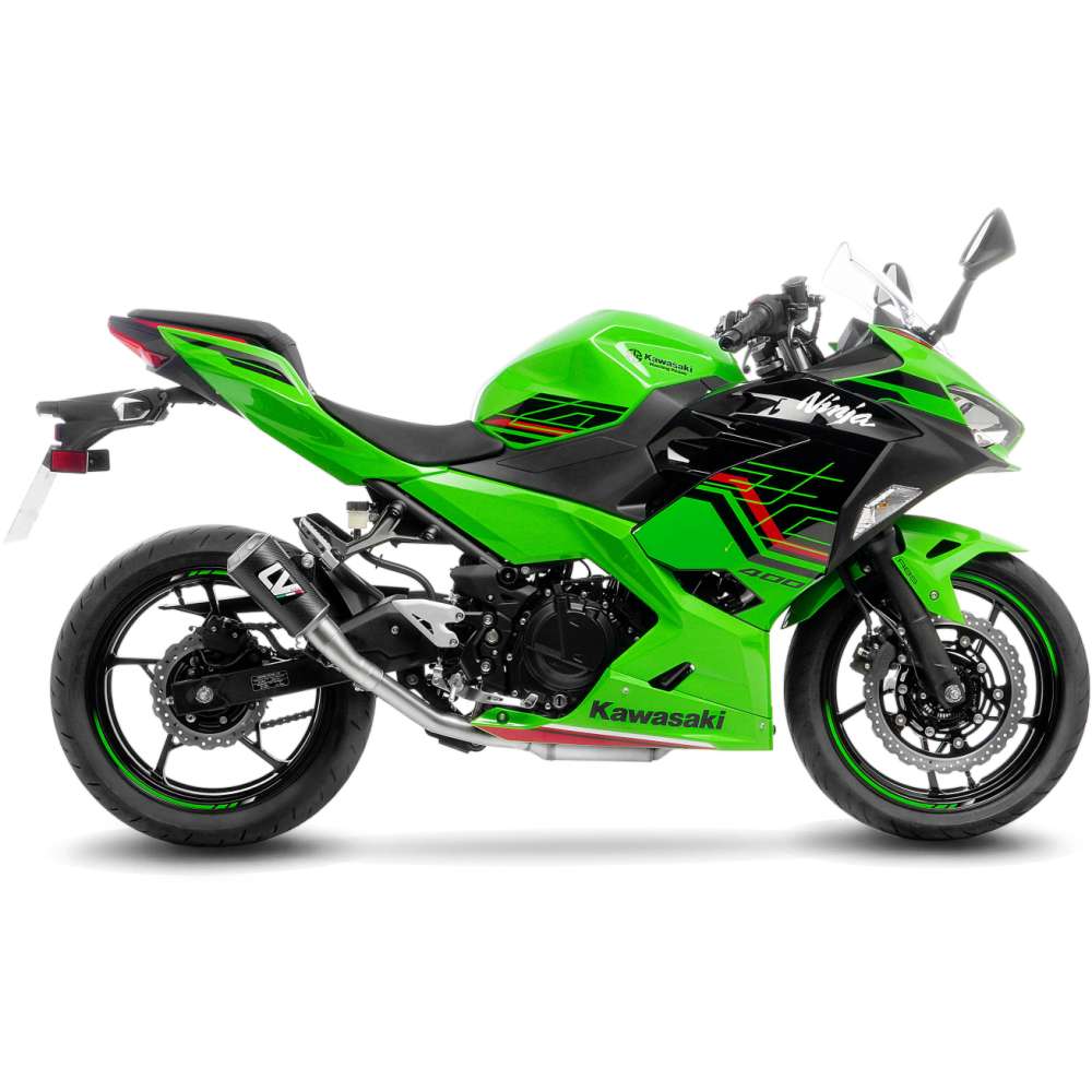 IN STOCK LEOVINCE LV-10 Muffler Ninja 400/500  2018-2024  15218CU 1811-4117