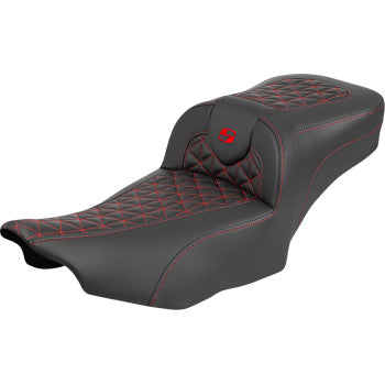 SADDLEMEN Seat Roadsofa Er Red Stitch 823-07-21104