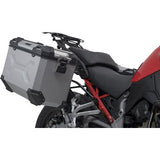 SW-MOTECH TRAX ADV Aluminum Case System - Silver - Ducati Multistrada V4 '21-'24 KFT.22.822.70300/S