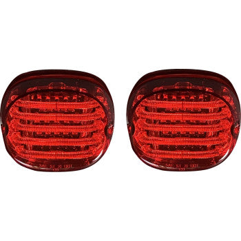 CUSTOM DYNAMICS ProBEAM® LED Taillight - Squareback - Red TRIKE-KIT-2R