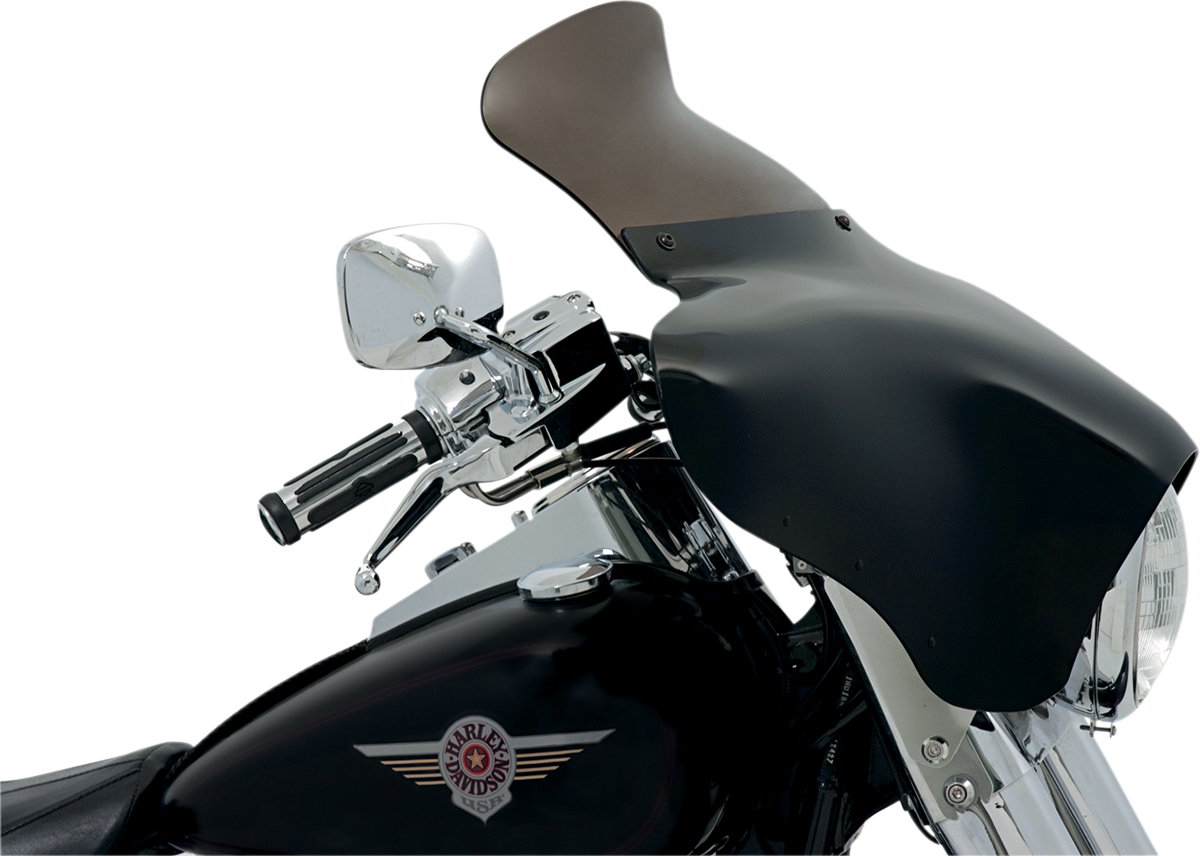 MEMPHIS SHADES Batwing Spoiler Shield - 9" - Smoke MEP8561