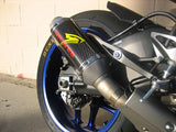 Graves Motorsports  Cat Back Slip-On Exhaust R1 / R1m / R1s 2015-2026 /Fz-10 2017-2018 / Mt-10 2018-2021 Exy-15r1-Cbtc