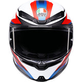 AGV Helmet K6 S Timewarp Matte Black/Red/Blue Xl 2118395016-028-XL