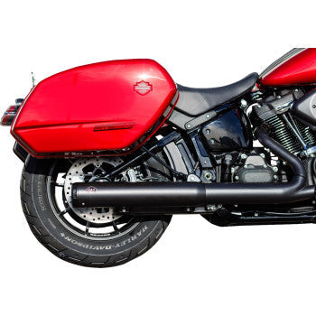 S&S CYCLE Grand National Slip-On Muffler - 50 State - 4" Black - M8 Softail 2025 550-1159