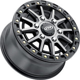 ITP Wheel - SD10 Beadlock - Front/Rear - Brushed Gray w/Black - 15x7 - 6/5.5 - 78.9 mm 1522771720B