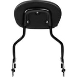 SADDLEMEN Sissy Bar Pad Bracket - Black 15725B