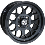 MOOSE UTILITY Wheel - 27X - Front/Rear - Black - 12x7 - 4/136 - 4+3 27MO127136MB4