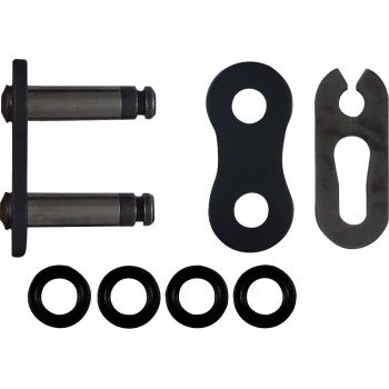 RK 530 Max-O - Connecting Link - Clip - Black 530MAXO-CL-B