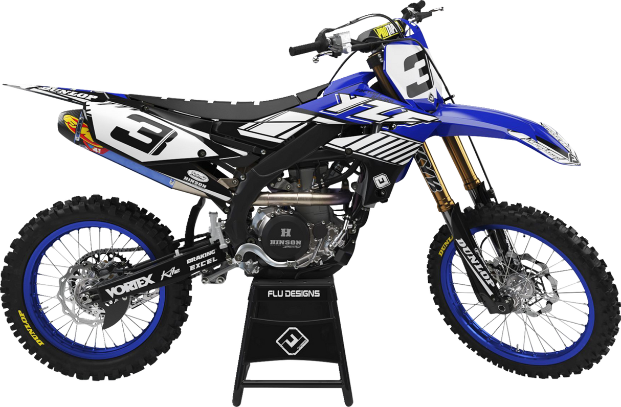 FLU DESIGNS INC. PTS 6 Graphic Kit - YZ 125/250  2002-2005 31182