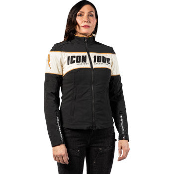 ICON Women's Hella 4™ Jacket - Black - 3XL 2822-1682