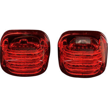 CUSTOM DYNAMICS ProBEAM® LED Taillight - Squareback - Red - FLRT/FLTRT TRIKE-KIT-3R