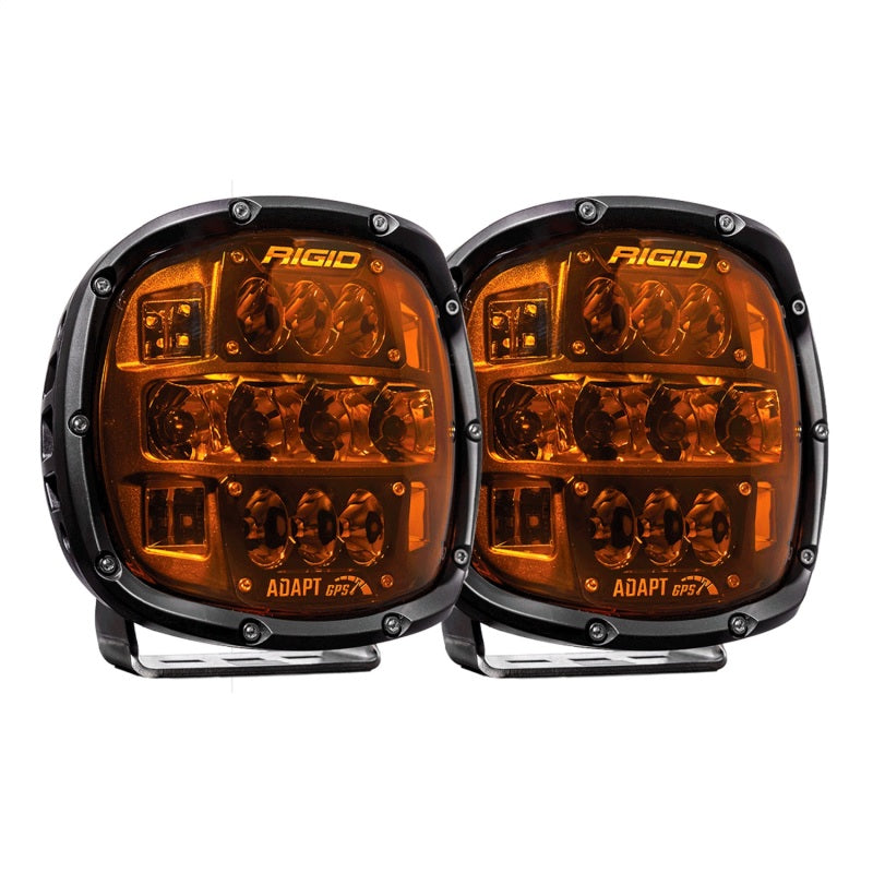 Rigid Industries Adapt XP w/ Amber PRO Lens (Pair) 300515