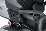 KURYAKYN Passenger Armrests - Black - FLH '14+ 8700